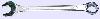 Ключ Рожковый и накидной 22мм хром-ванадий