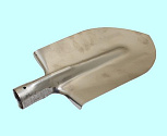 Лопата штыковая овальная ЛКОн (нержавеющая сталь 1,5мм)