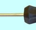 Отвертка Шлицевая 225 х 1,0 х 5,5мм (р.ч. 125мм) с магнитным наконечником "CNIC" (KT 2118-9)