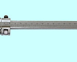 Штангенциркуль 0 - 200 ШЦ-I (0,05) с устройством точной установки рамки, с глубиномером "TLX"