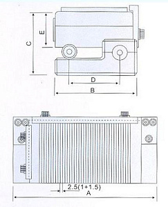 Плита магнитная синусная одноповоротная ХG42 150х150 сила напряжения 90 N/см кв. "CNIC" (66036-4) 