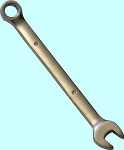 Ключ Рожковый и накидной дюймовый 1 1/4" хром-ванадий (сатингфиниш) # 8411 