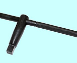 Ключ Торцевой квадратный  13мм прямой с воротком, наружный (SP1334-3) "CNIC"