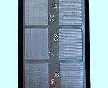 Набор образцов шероховатости поверх-ти из  6-ти шт, Фрезерование цилиндрическое ГОСТ 9378-75 г.в. 1989