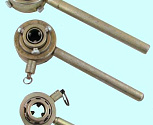 Плашкодержатель d 45/55/65мм (М16-М36, G1/2"- G3/4"- G1") с 2 кольц. и трещет. покр. цинк