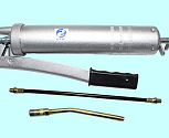 Шприц рычажно-плунжерный, 400куб.см(14oz) с метал. трубкой, шлангом и насадкой LD-839(LD-24004A) "CNIC"