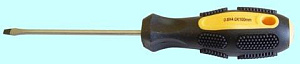 Отвертка Шлицевая 170х0,8х4мм (р.ч. 100мм) с магнитным наконечником "CNIC" (KT 2118-6) 