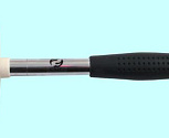 Киянка резиновая белая 0,5 кг  65х115мм (16oz) с металл. обрез. ручкой "CNIC" (HL0099)