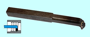 Резец Резьбовой  20х20х210 Т5К10 для внутренней резьбы левый DIN 283-60 "CNIC" 