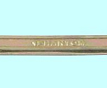 Ключ Рожковый и накидной  9мм цинк.