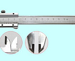Штангенциркуль 0 - 150 ШЦТ-I (0,05) с твердосплавными губками, с глубиномером "CNIC" (Шан 141-520S) нерж. сталь