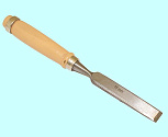 Стамеска  плоская 16мм (деревянная ручка) 