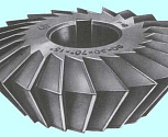 Фреза Двухугловая несимметричная  60х10х22мм, 65°(50°+15°) ЭИ262 Z=20 порошковая сталь