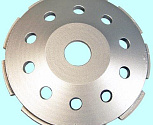 Круг алмазный Чашечный для прямых и углошлифовальных машин сегментый однорядный 125х22мм (SC1271)