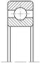 Подшипник 108 (6008) "CNIC"