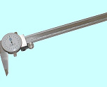 Штангенциркуль 0 - 200 ШЦК-I (0,02) стрелочный с глубиномером H-50мм "TLX" (V01-1021)