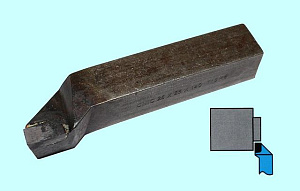 Резец Проходной упорный отогнутый 20х20х125 Т15К6 DIN 4980 "CNIC" 