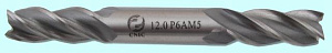 Фреза Концевая d10,0х20х 80 ц/х Р6АМ5 Z=4 двухсторонняя "CNIC" 