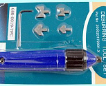 Набор шаберов из  7шт (ручка с держателем и 4 лезвия V и W-образ. формы) "CNIC" (680-0019)