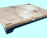 Плита чугунная  400х 300мм поверочная и разметочная шаброванная кл. точн. 1 "TLX"