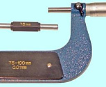 Микрометр Гладкий МК-100   75-100 мм (0,01) кл.т.1 тв.сплав "CNIC" (Шан 400-120)
