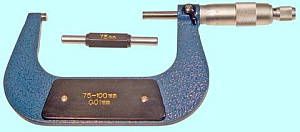 Микрометр Гладкий МК-100   75-100 мм (0,01) кл.т.1 тв.сплав "CNIC" (Шан 400-120) 