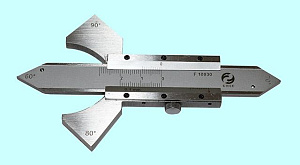 Штангентолщиномер 0-20мм (0,1) для измерения толщины сварочных швов "CNIC" (Шан 164-120)к-ция В.Э.Ушерова-Маршака 