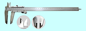 Штангенциркуль 0 - 250 ШЦТ-I (0,02) с твердосплавными губками, с глубиномером "CNIC" (Шан 141-130S) нерж. сталь 