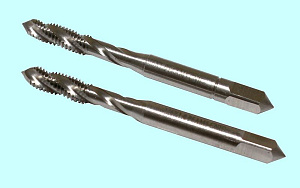 Метчик М 6,0х0,5 м/р.Р6АМ5 винтовая канавка комплект из 2-х шт. "CNIC" 