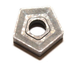 Пластина PNMM  - 110408  Т15К6 (YT15) пятигранная dвн=6мм (10124) со стружколомом "CNIC" 