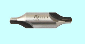 Сверло d 10,0х25,0х100,0х26,5х31.5 центровочное Р18, двухстороннее, тип R (с дугообразующей) вышл. проф. "CNIC" 