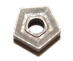 Пластина PNMM  - 110416  ВК8 (YG8) пятигранная dвн=6мм (10124) со стружколомом "CNIC" 