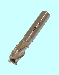 Фреза Концевая d14,0х 26х 83 ц/х Р6АМ5  Z=4 обдирочная со стружколомом "CNIC" dхв-12мм вышлифованная 