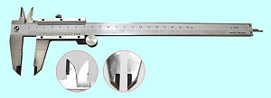 Штангенциркуль 0 - 200 ШЦТ-I (0,05) с твердосплавными губками, с глубиномером "CNIC" (Шан 141-525S) нерж. сталь 