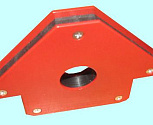 Магнитный угловой шаблон-держатель сварщика 110х110х25мм, усилие отрыва 30кг "CNIC" (НV-А-I)