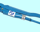 Ключ Трубный КТР - 3 (2") губки под углом 45 град. "CNIC" синие, шлифован. губ. (BTPO902)