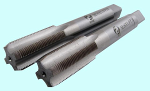 Метчик М27,0 (3,0) м/р. Р18 комплект из 2-х шт. 