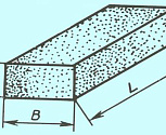 Брусок шлифовальный 40х20х200 63С 16 СТ (GC F90 O-P B) (бакелитовый)