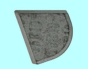 Пластина 06010 Т15К6 правая (8х7х3х4) (для подр. и расточных резцов под глухие отв.) 