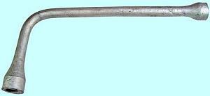 Ключ Торцевой коленчатый  12 х 13мм (L-образный) цинк удлиненный (И) 