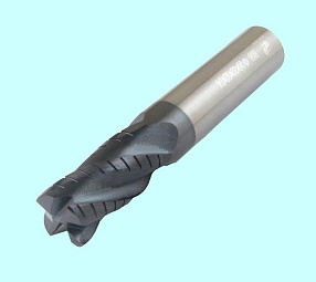 Фреза Концевая d 6,0х13х 57 ц/х  ВК8  Z=4 цельная, обдирочная со стружколомом "CNIC" 