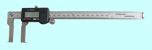 Штангенциркуль  25 -225 (0,01) электронный для внутренних канавок Н-50мм "CNIC" (Шан 115-325) нерж. сталь 