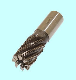 Фреза Концевая d36,0х 53х133 ц/х Р6АМ5  Z=8 обдирочная со стружколомом "CNIC" dхв-32мм 