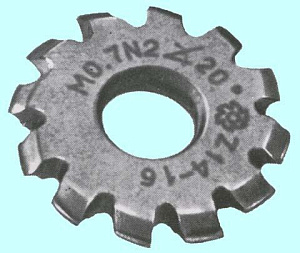 Фреза m 9,0 №4 125х32х28,0  Р6АМ5 20 град ,Z=10 