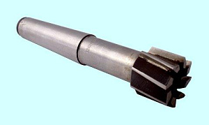 Развертка d 28,0 №2 к/х машинная Z=8 КМ3 чистовая с винт. кан. без лапки (поле допуска:+0.038/+0.028) 