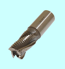 Фреза Концевая d36,0х 53х133 ц/х Р6АМ5  Z=4 обдирочная со стружколомом "CNIC" dхв-32мм 