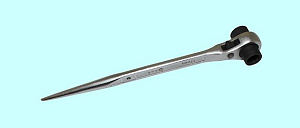 Ключ торцевой монтажный 30х32мм двухсторонний с трещеткой, реверсивный (MT9201) коликовый 