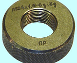 Кольцо резьбовое М12,0х1,0 НЕ кл.3