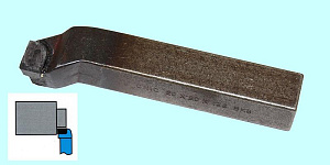 Резец Подрезной отогнутый 25х25х140 ВК8 DIN 4977 "CNIC" 