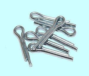 Шплинт разводной d 5,0х 80мм DIN 94, покрытие цинк 